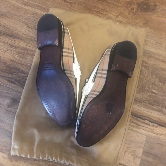 Authentic Burberry plaid loafers. New in box never worn. Just tried on. Msrp$620 - Picture 7 of 10